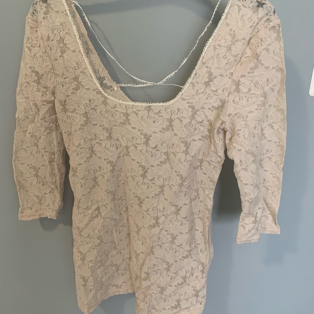 Intimately free people lace top